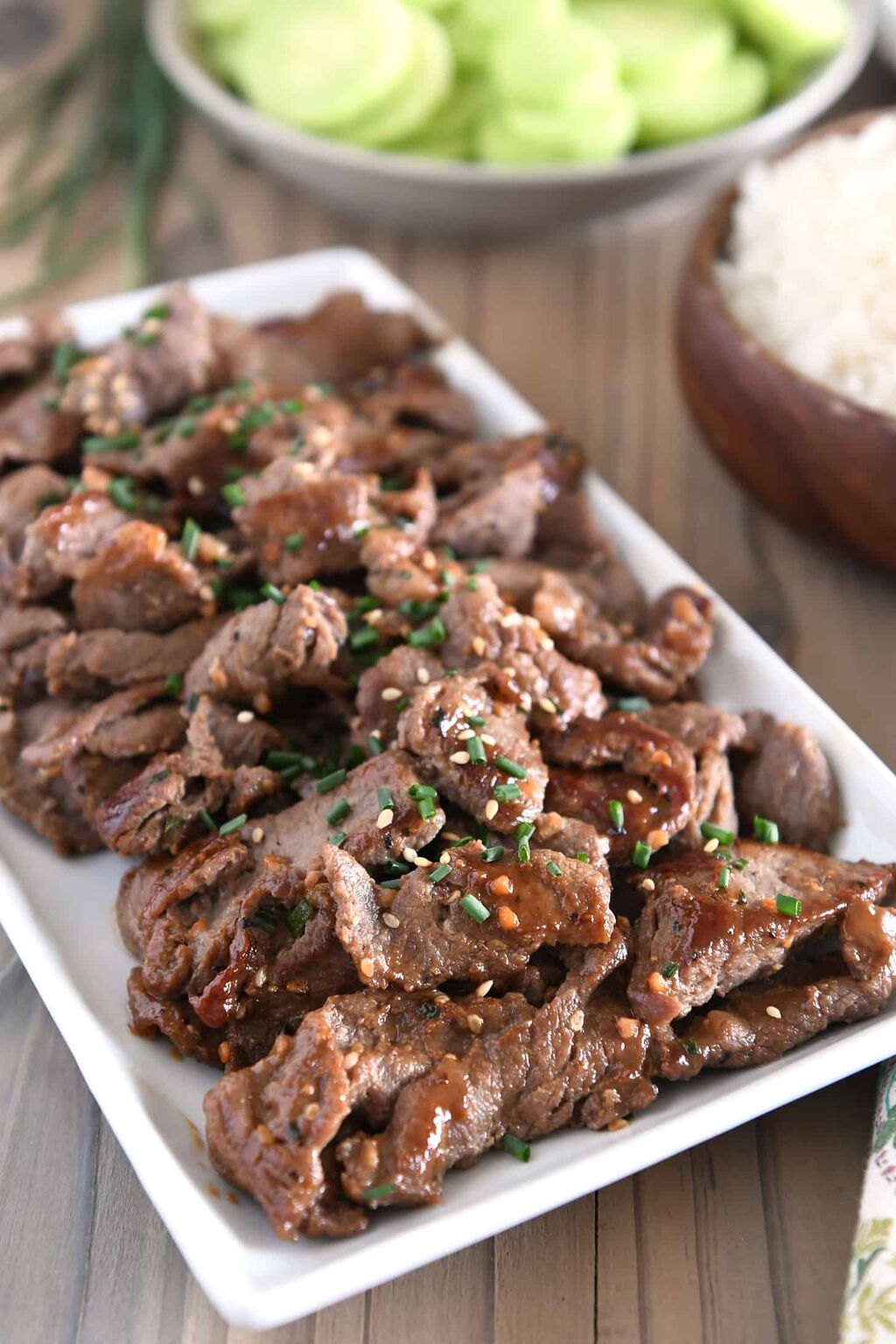 Easy Beef Bulgogi {Korean BBQ Beef}