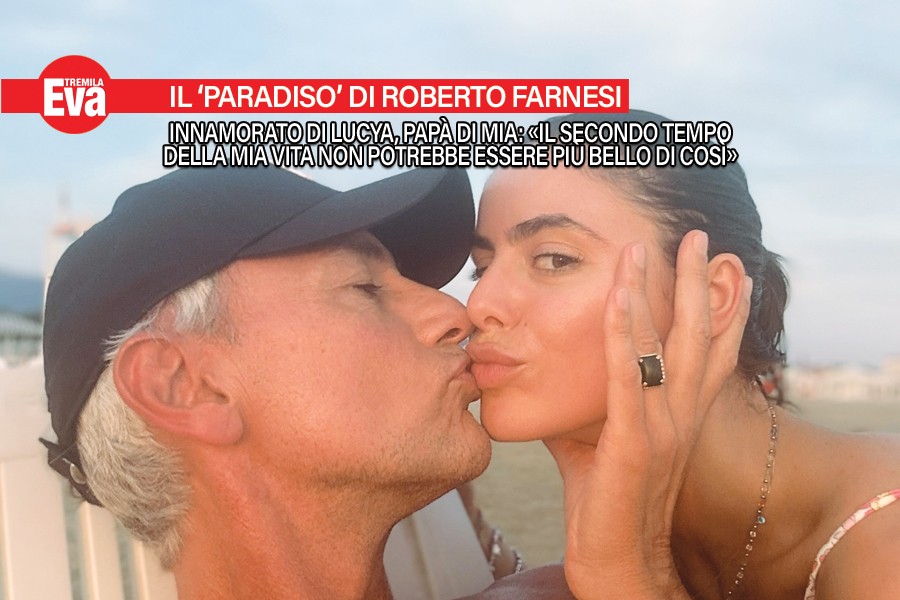 Roberto Farnesi, 10 anni di vero amore con Lucya Belcastro