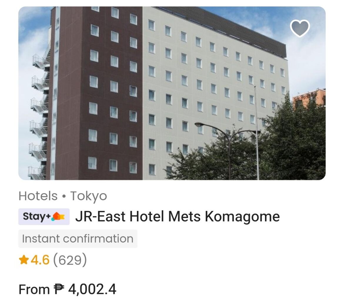 JR-East Hotel Mets Komagome [TOKYO]