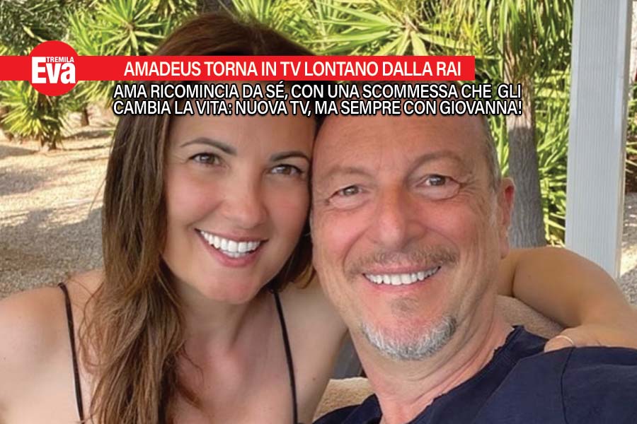 La sfida di Amadeus, dopo l'addio alla Rai riparte dal Nove