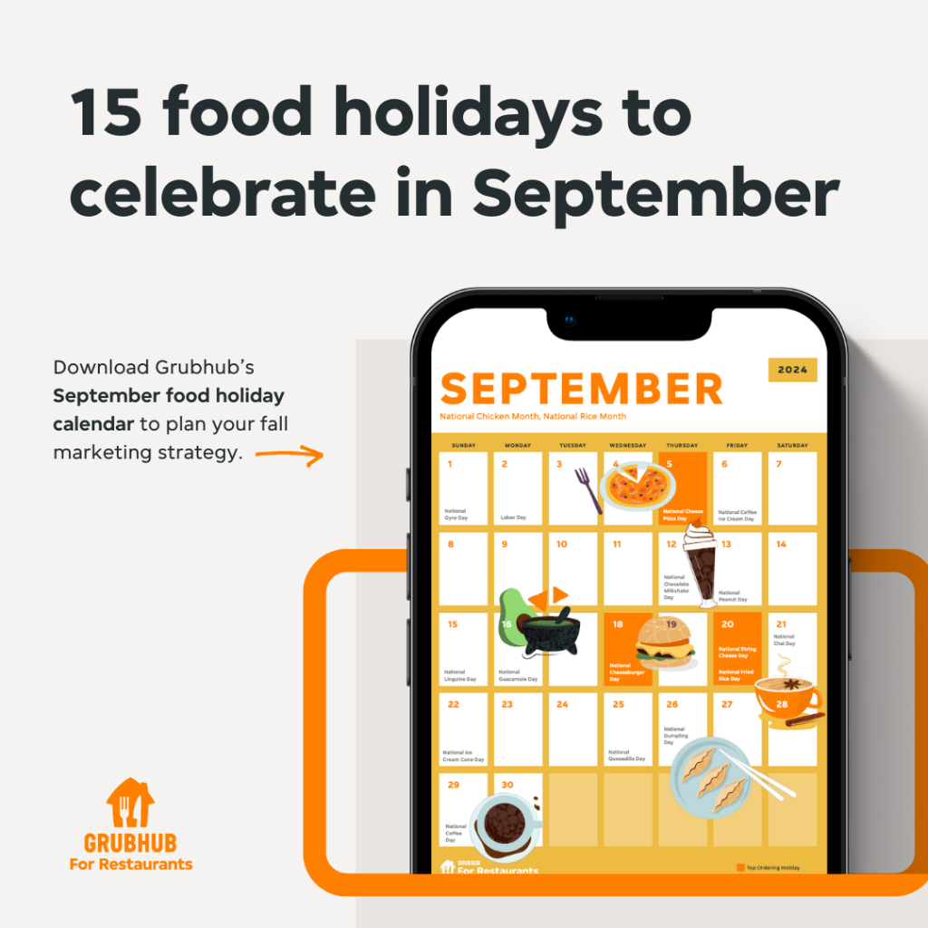 September Food Holidays