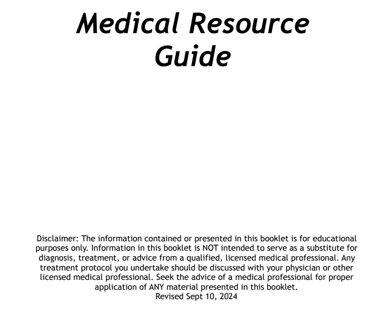 Medical Resource Guide