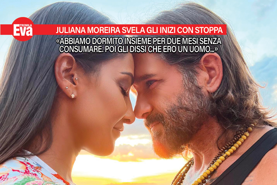 Juliana Moreira e Edoardo Stoppa: &laquo;due mesi senza consumare&raquo;