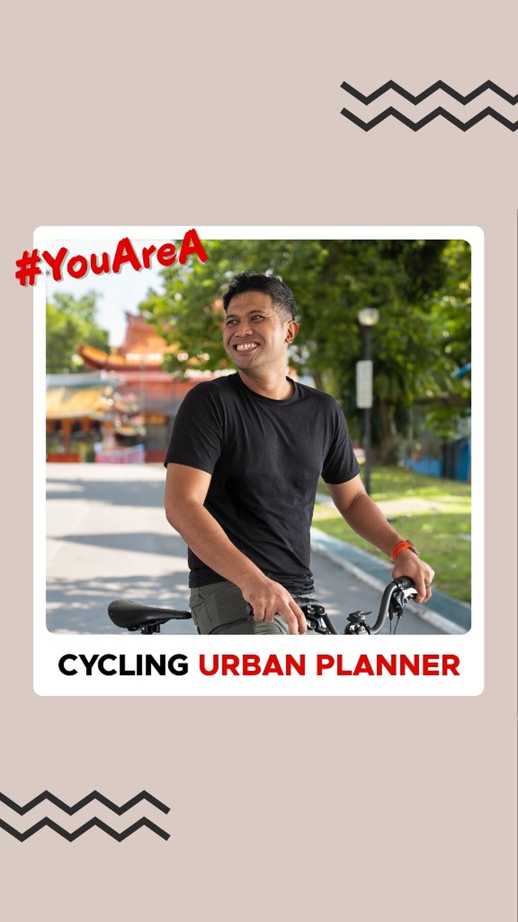 #YouAreA Cycling Senior Planner: Syafie 