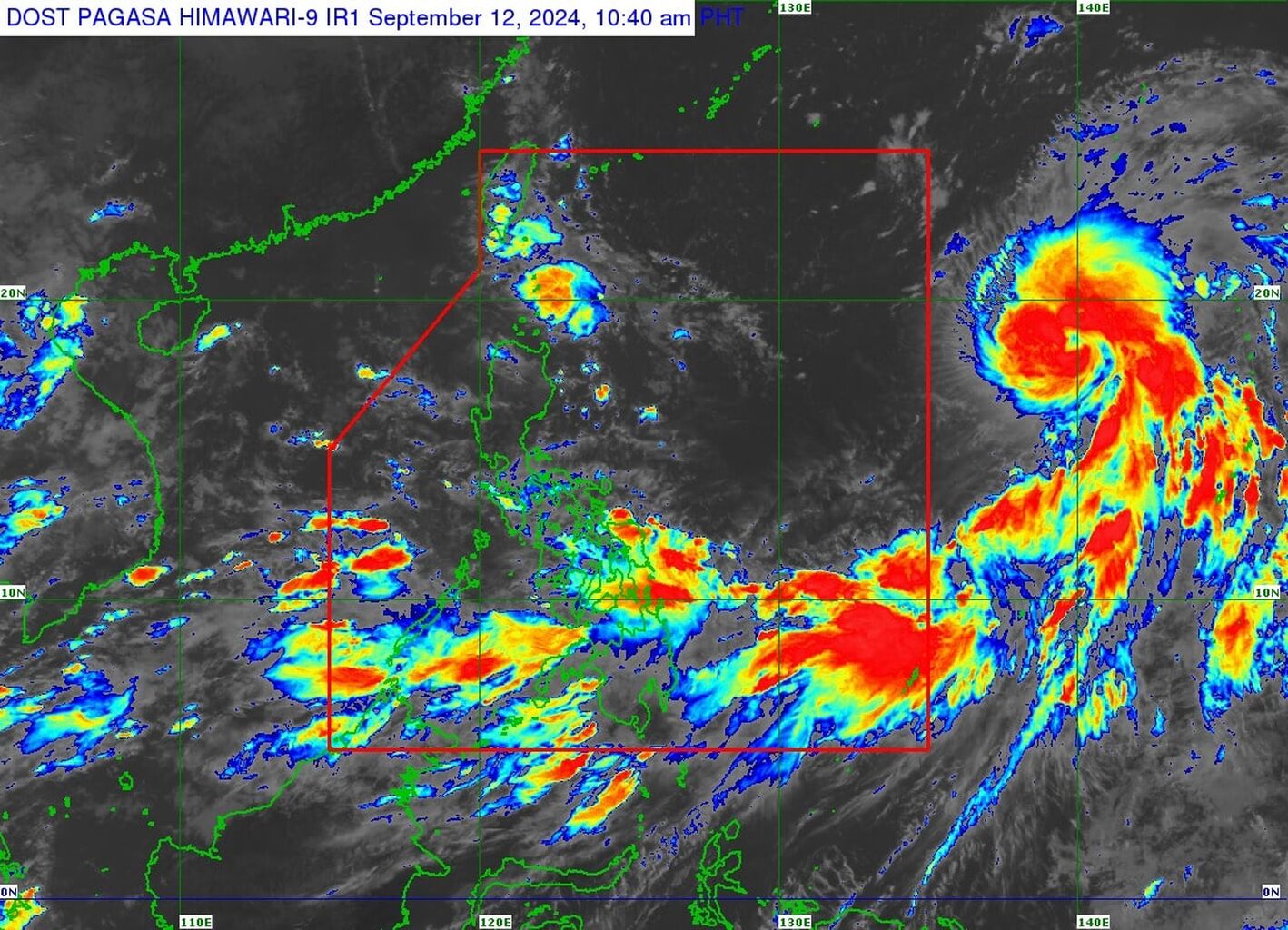 &lsquo;Bebinca&rsquo; may enter PAR on Friday, chances of landfall slim