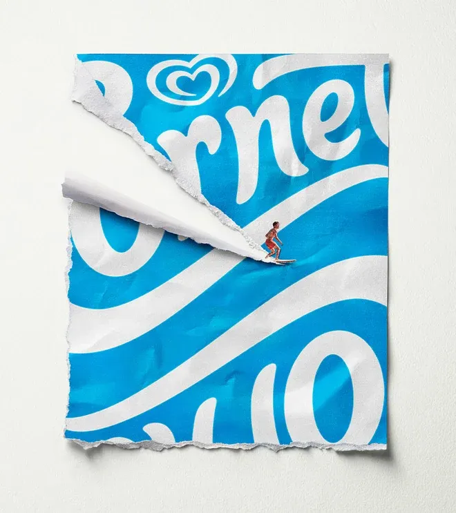 Cornetto&rsquo;s ice cream wrapper ads offer a last gasp of summer