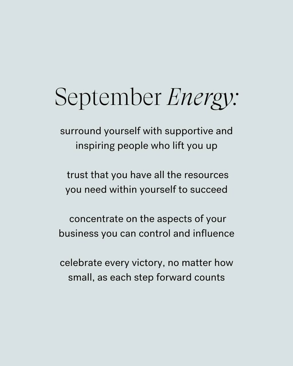 September Energy