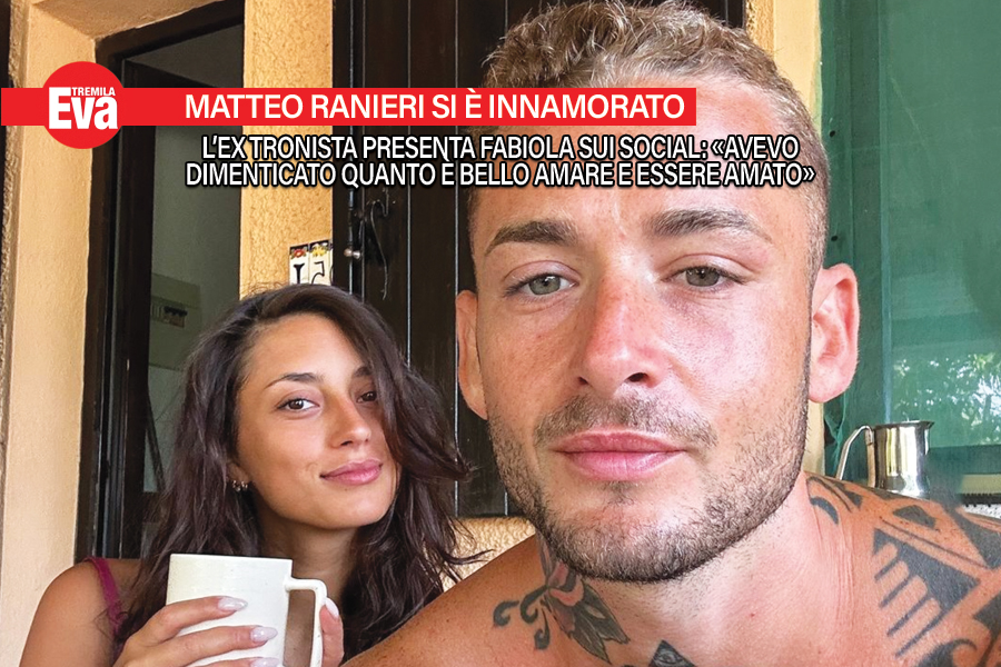 Un nuovo amore per l'ex di 'Uomini e Donne' Matteo Ranieri