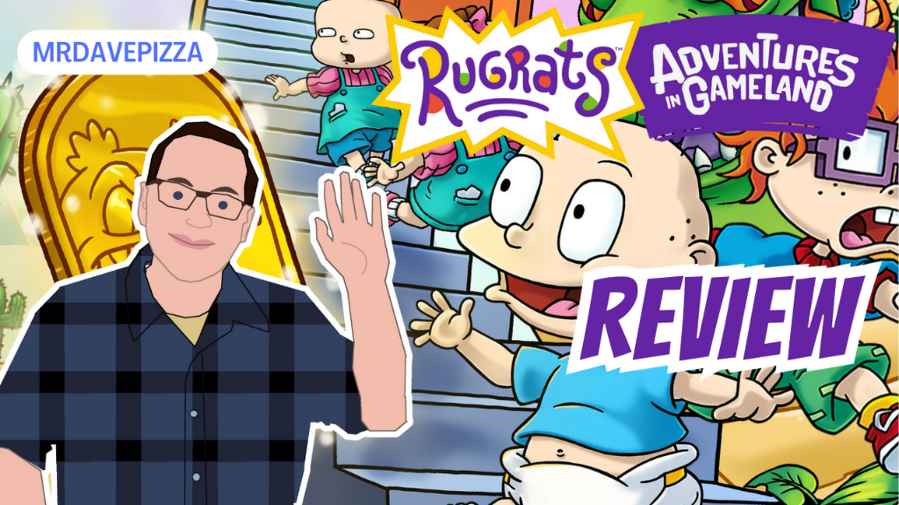 Rugrats: Adventures in Gameland REVIEW New Retro Nickelodeon Game