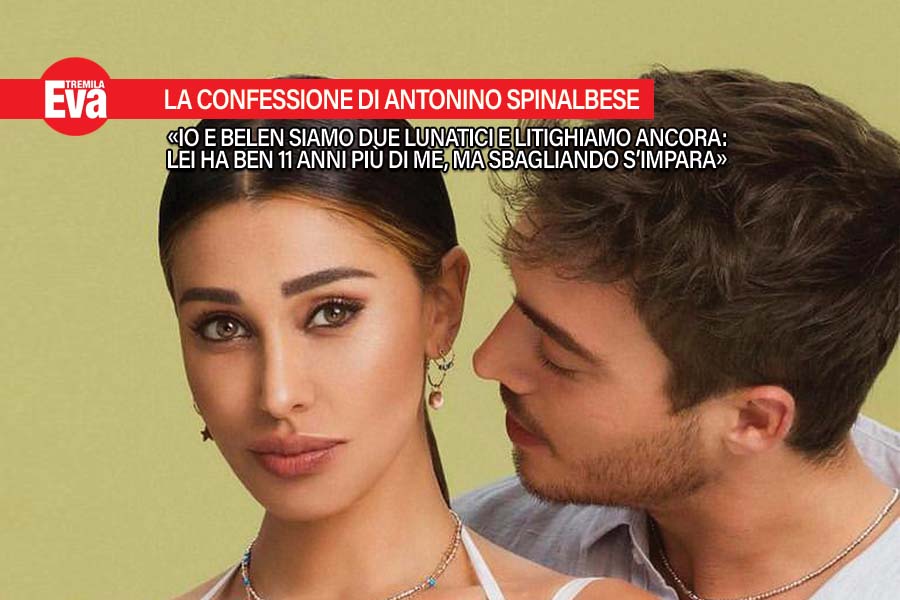 Per la prima volta Antonino Spinalbese parla della ex Belen
