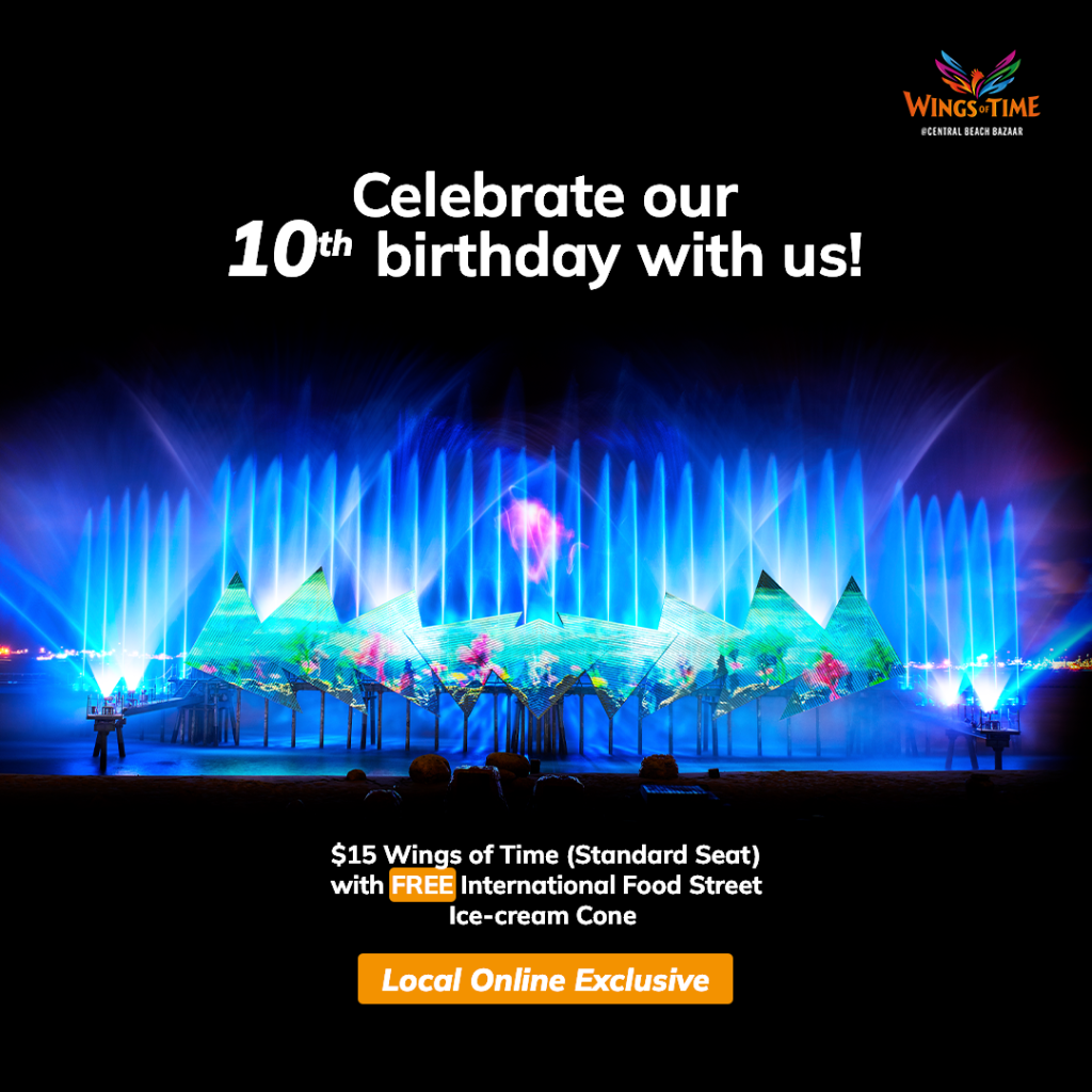Wings of time 10th birthday