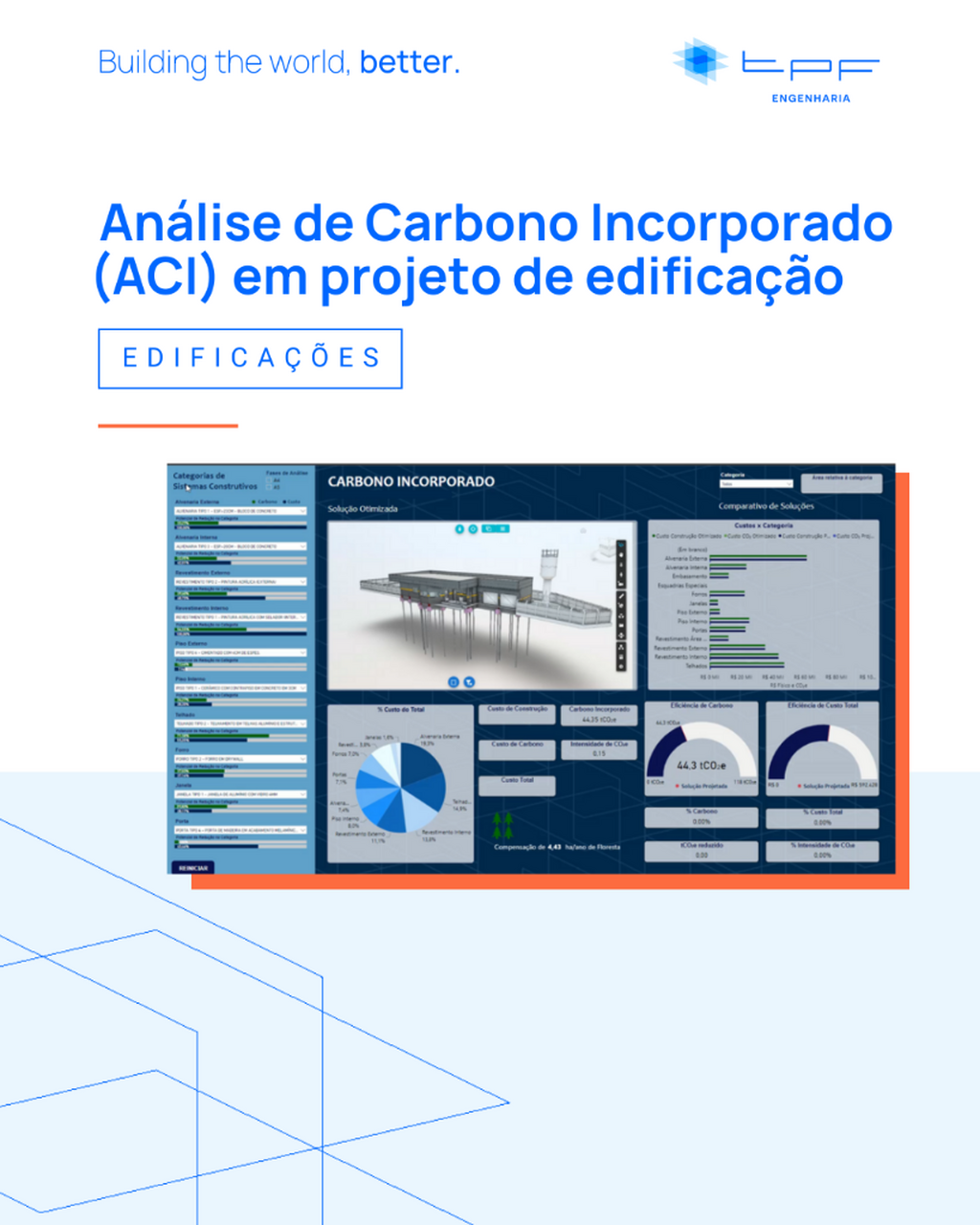 An&aacute;lise de Carbono Incorporado (ACI) em projeto de edifica&ccedil;&atilde;o