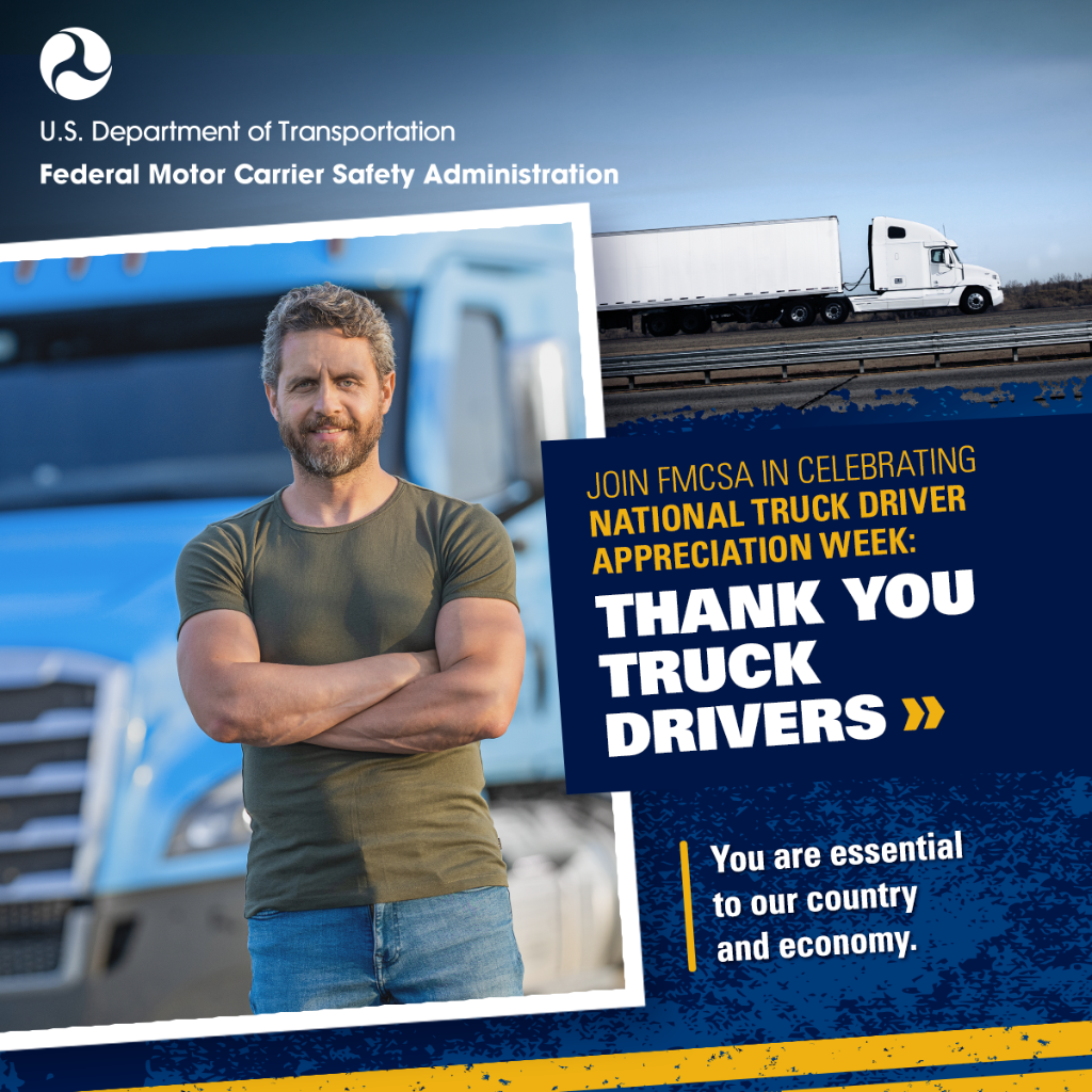 National Truck Driver Appreciation Week