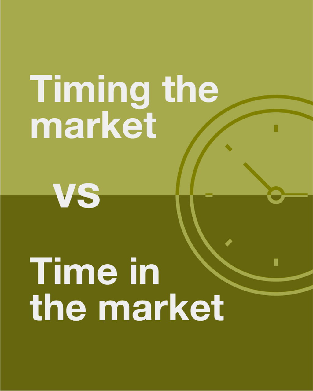 Timing the market vs. time in the market: why the best time to invest is now