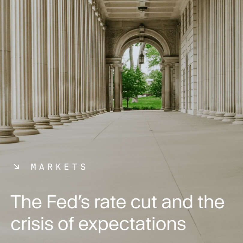 The Fed's rate cut and the crisis of expectations 