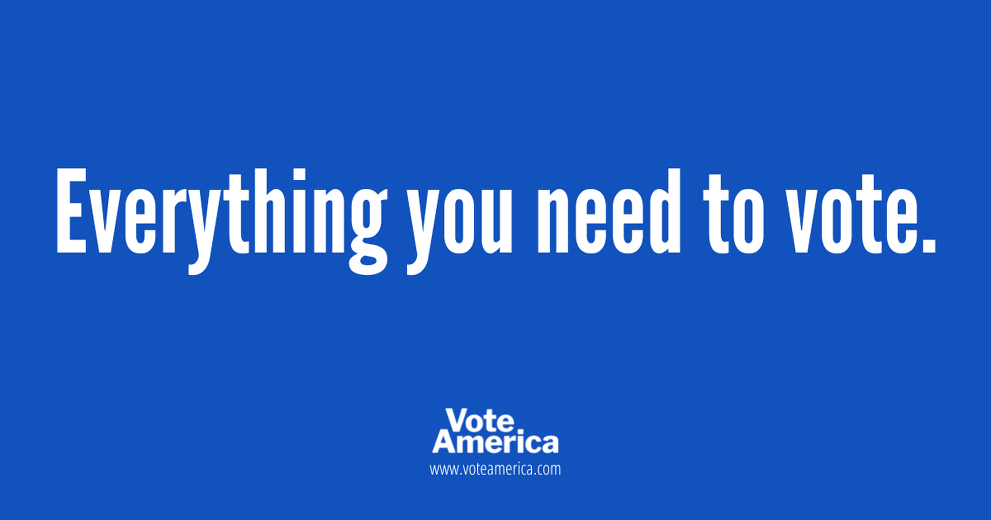 VoteAmerica: Everything You Need To Vote