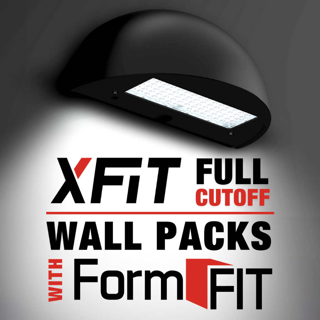 Full Cutoff Wall Packs with Shells