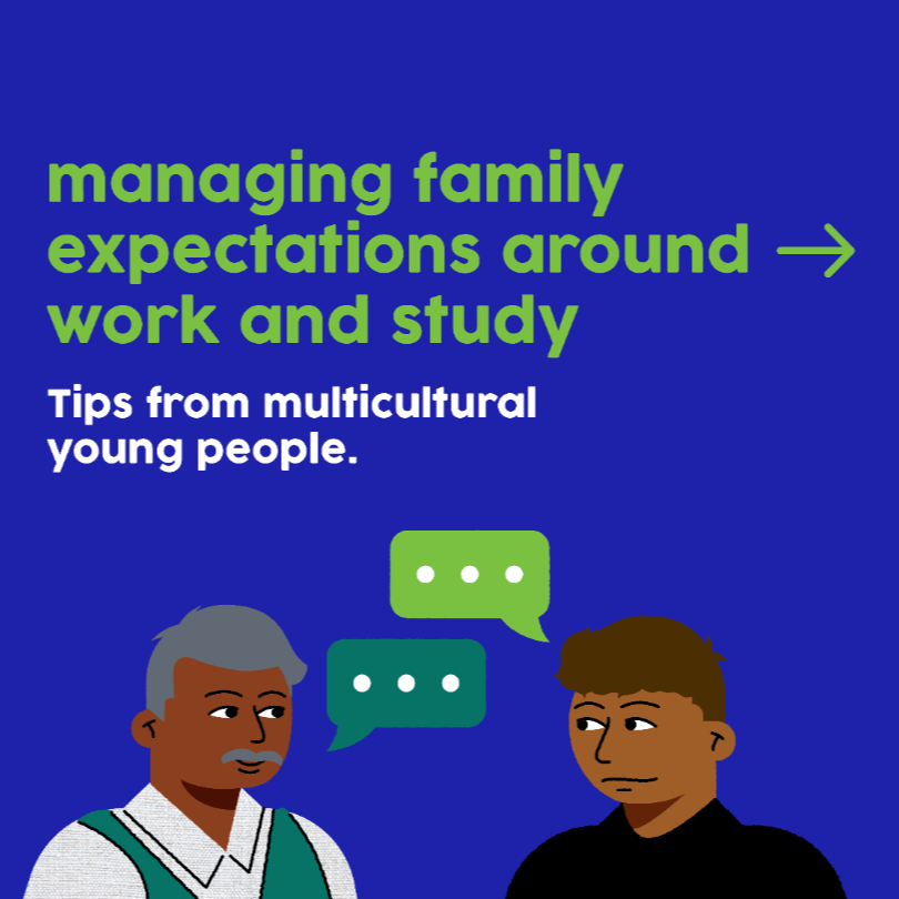 work & study: family expectations