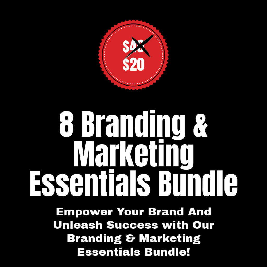 8 Branding & Marketing Essentials Bundle