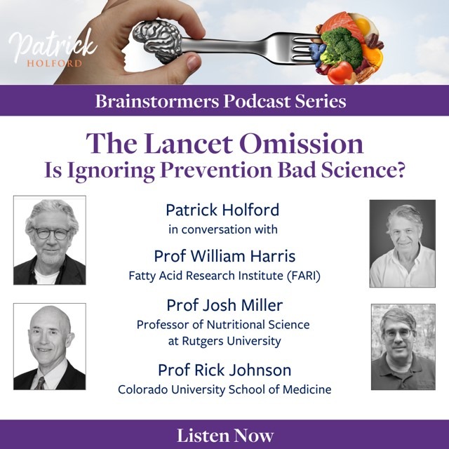 The Lancet Omission of Diet to Prevent Alzheimer's