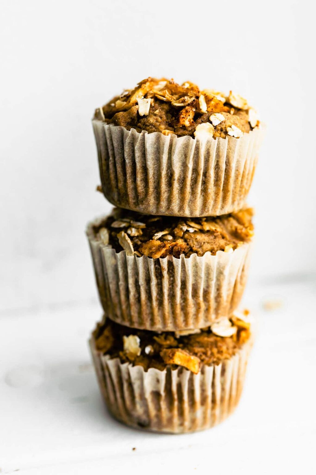 Gluten Free Apple Oatmeal Muffins