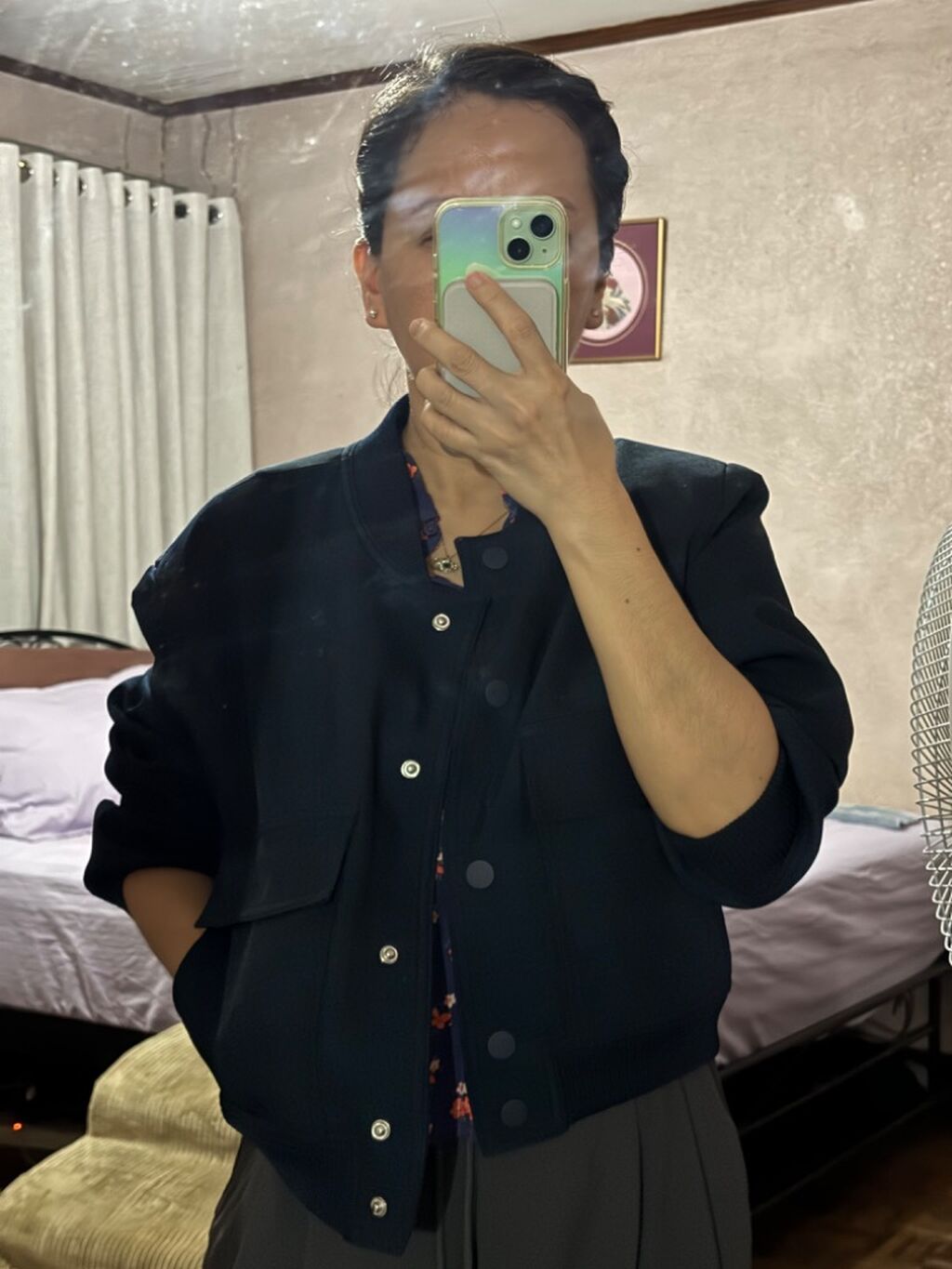 cropped jacket