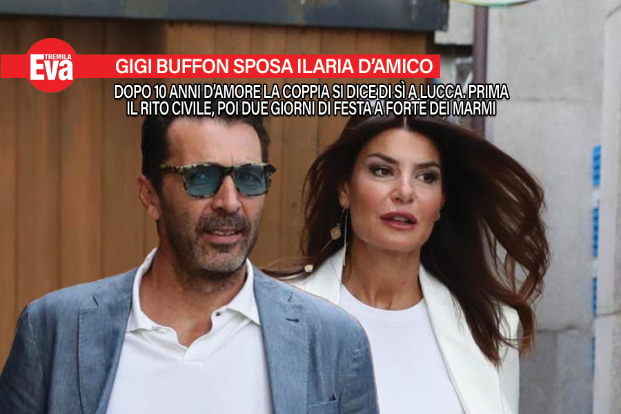 Gigi Buffon e Ilaria D'Amico: ecco la data del matrimonio