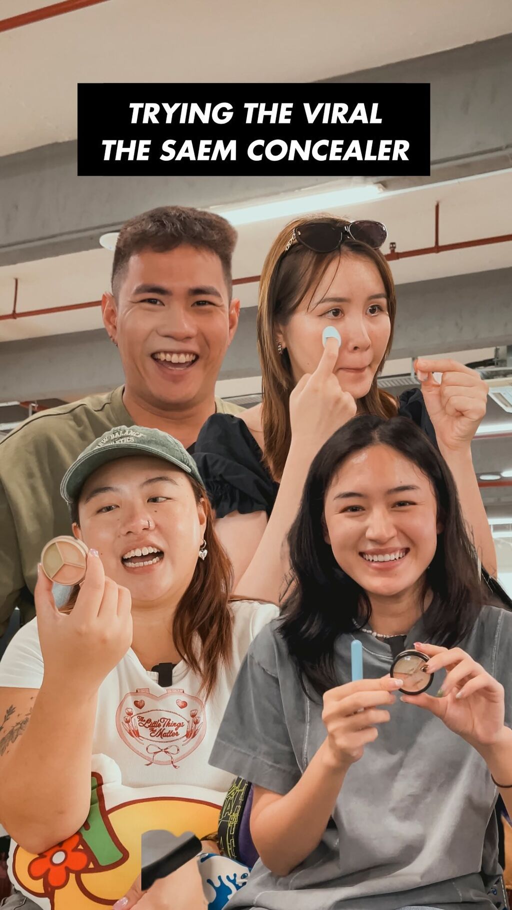 the Saem Triple Pot Concealer