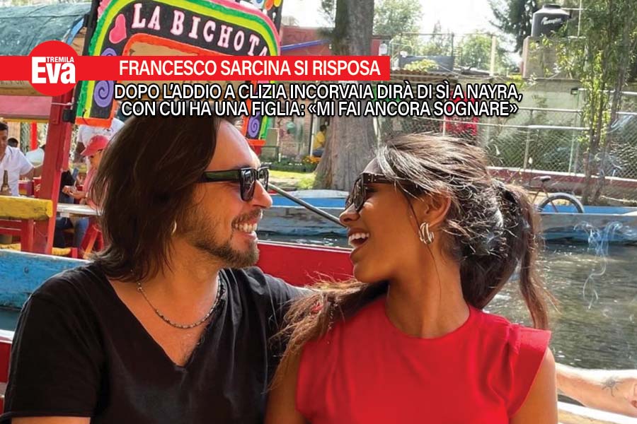 Francesco Sarcina si risposa in Puglia con Nayra Garibo