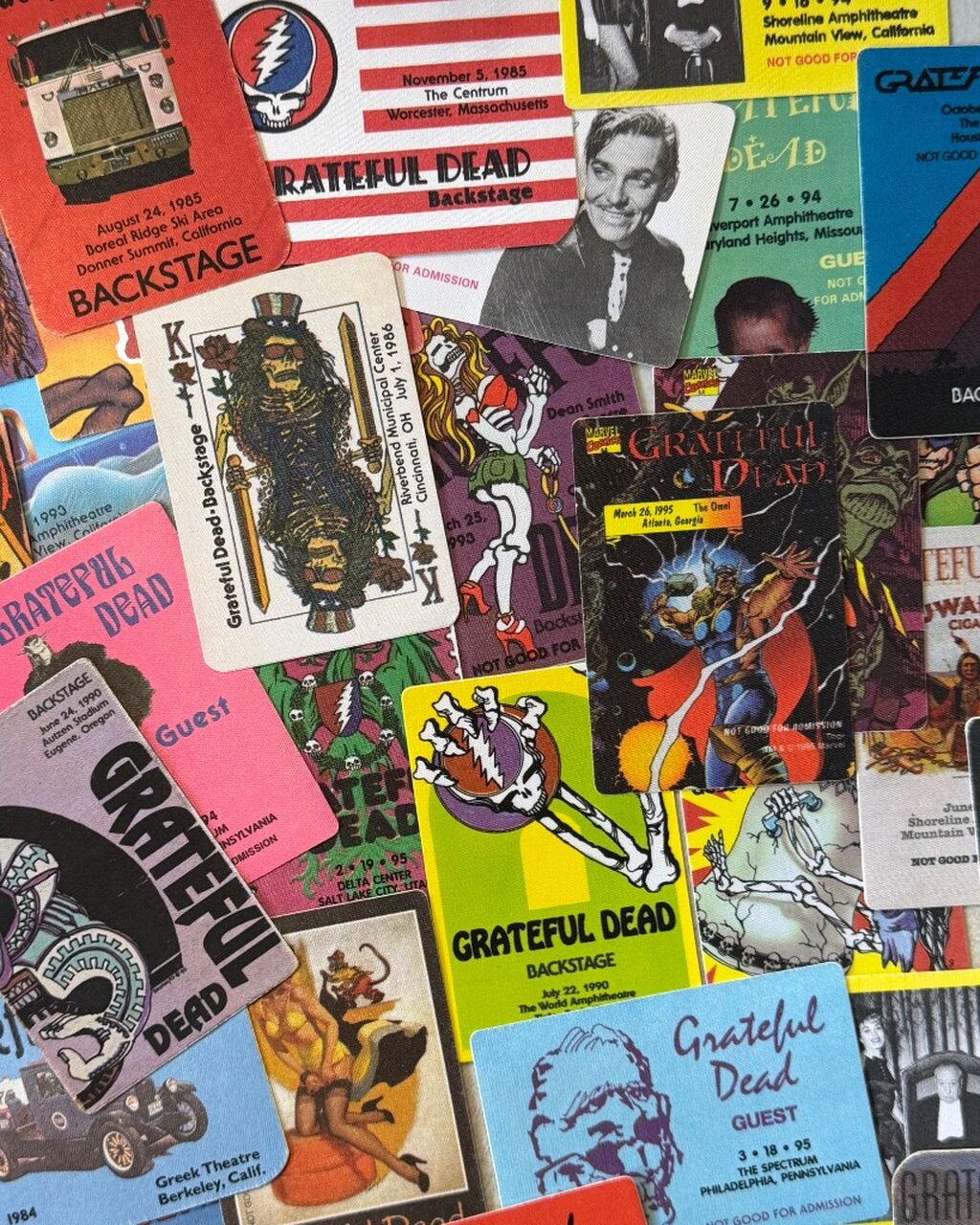 GD Road Crew Backstage Passes! - Ramrod's Collection!!!