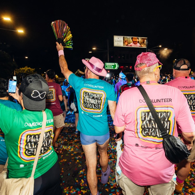 Volunteer at Mardi Gras 2025