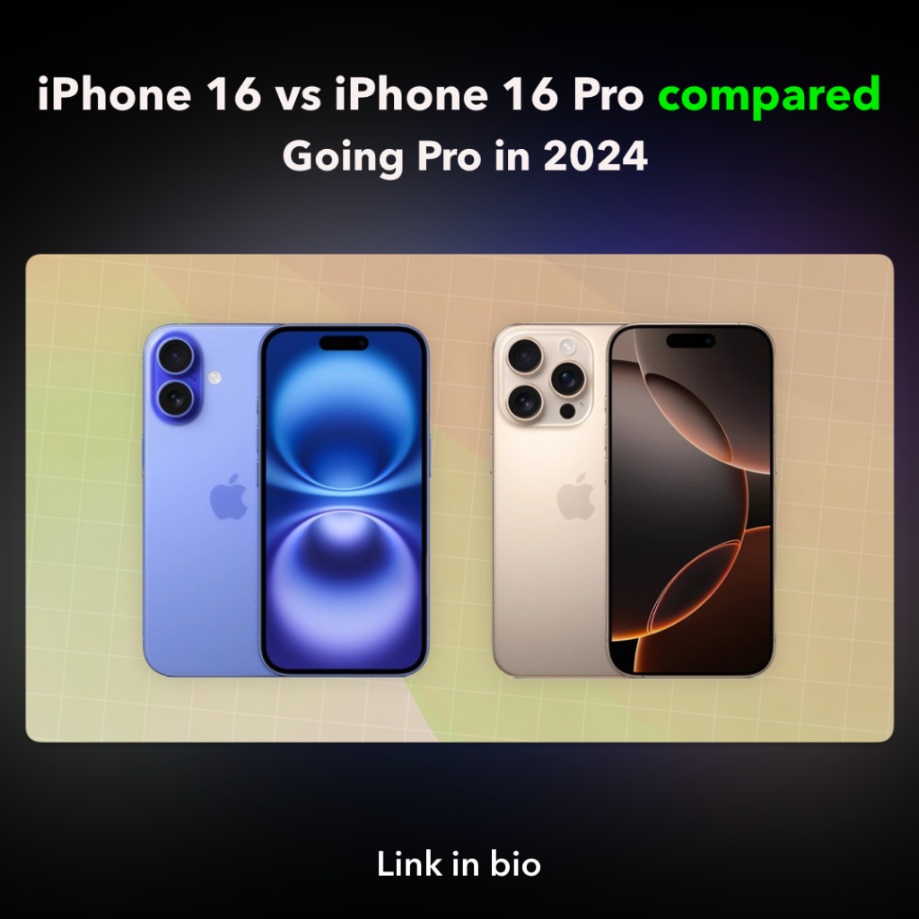 iPhone 16 vs iPhone 16 compared: specs, features, price