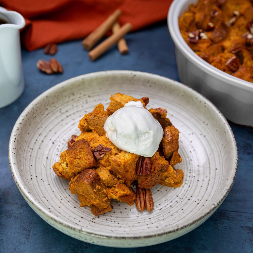 Low Carb Pumpkin Bread Pudding (Easy Recipe) | Carbonaut (US)