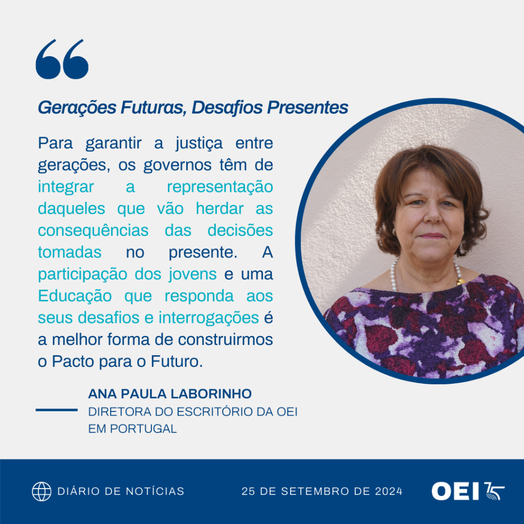 GERA&Ccedil;&Otilde;ES FUTURAS, DESAFIOS PRESENTES