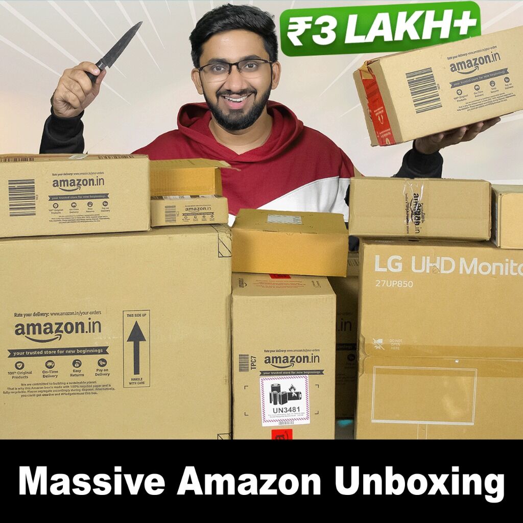 Amazon Massive Unboxing