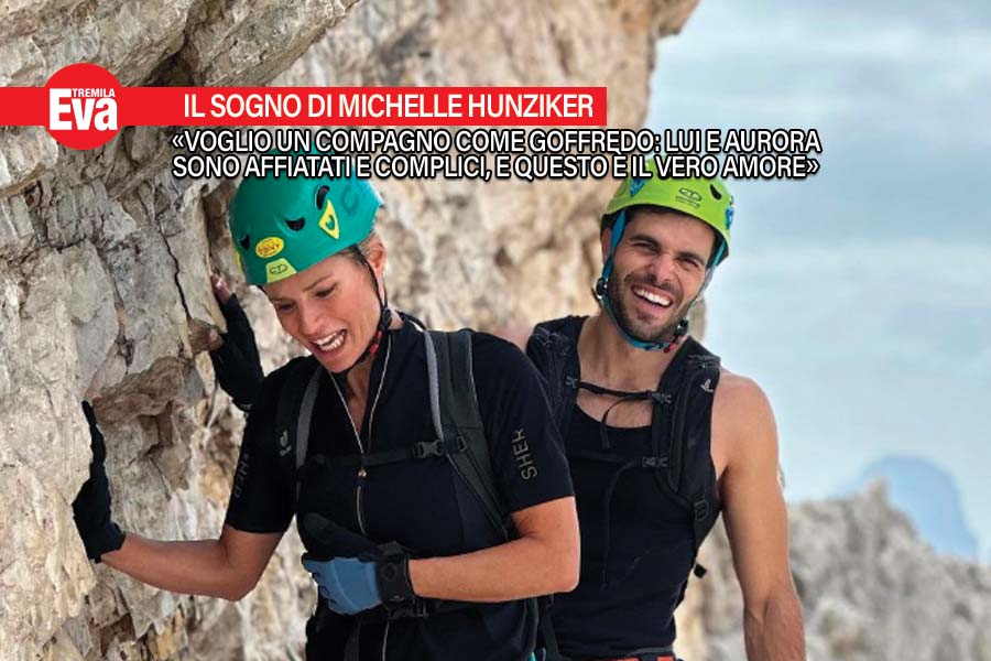 Michelle Hunziker sogna un amore come quello di sua figlia