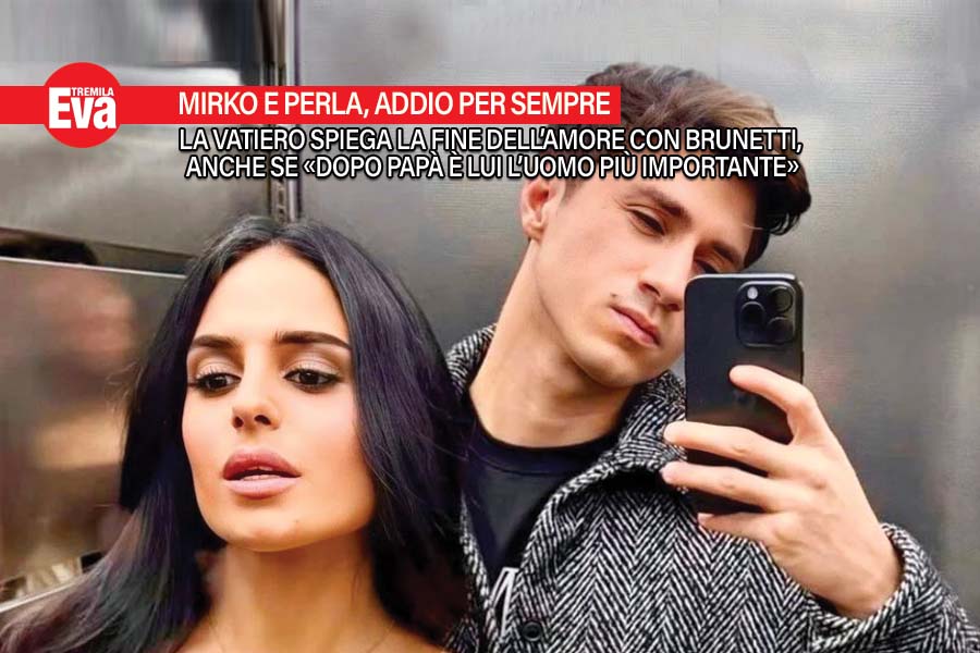 Perla Vatiero, con Mirko Brunetti ora &egrave; finita per davvero