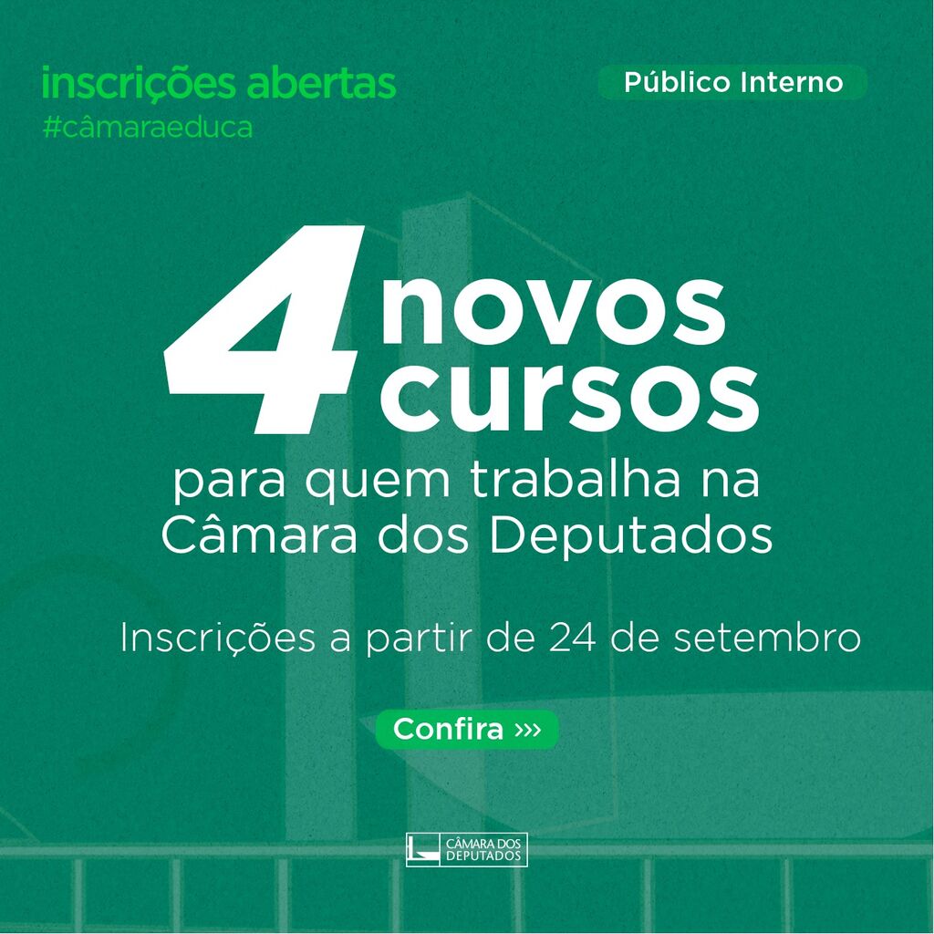 cursos da semana