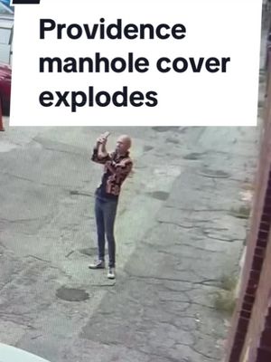 Underground fire causes manhole cover explosion in downtown Providence