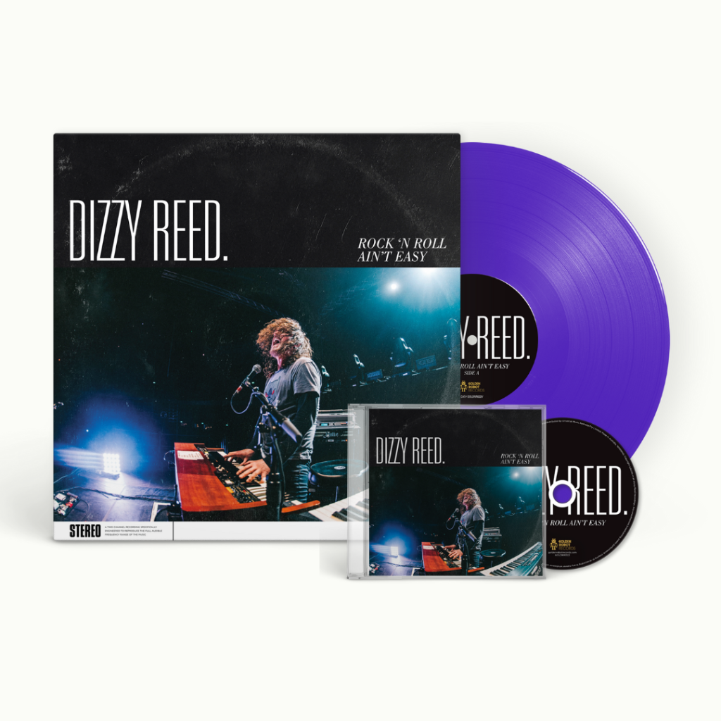 DIZZY REED = ROCK 'N ROLL AIN'T EASY - CD & VINYL