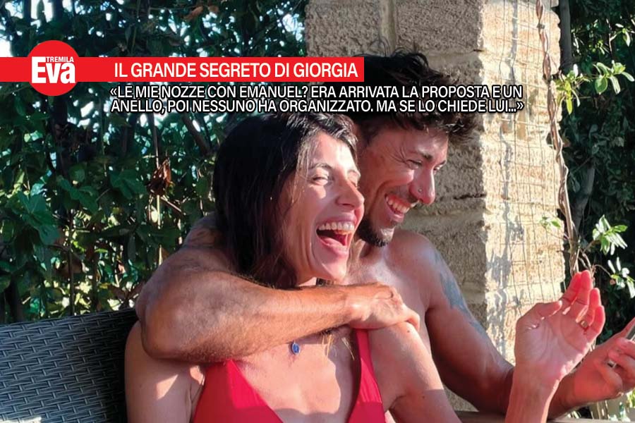 Giorgi svela un segreto: &laquo;stavo per sposare Emanuel , ma...&raquo;