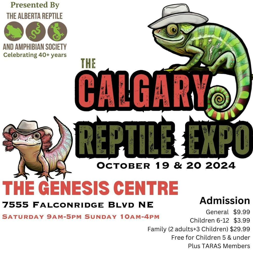 Tickets: Calgary Reptile Expo 