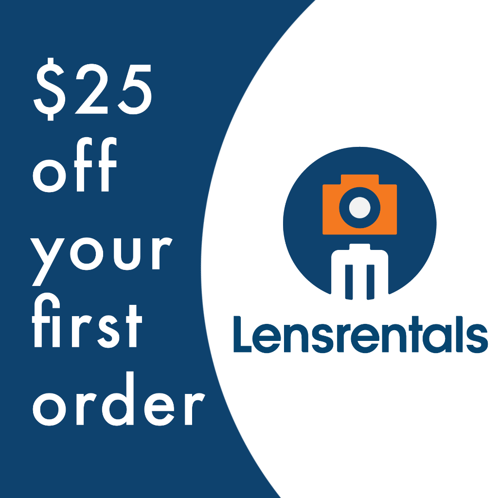 $25 off Camera Gear Rental