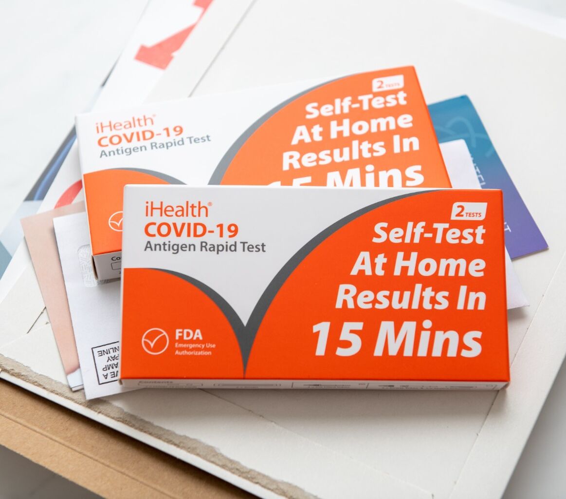 Get 4 free COVID tests delivered to your door