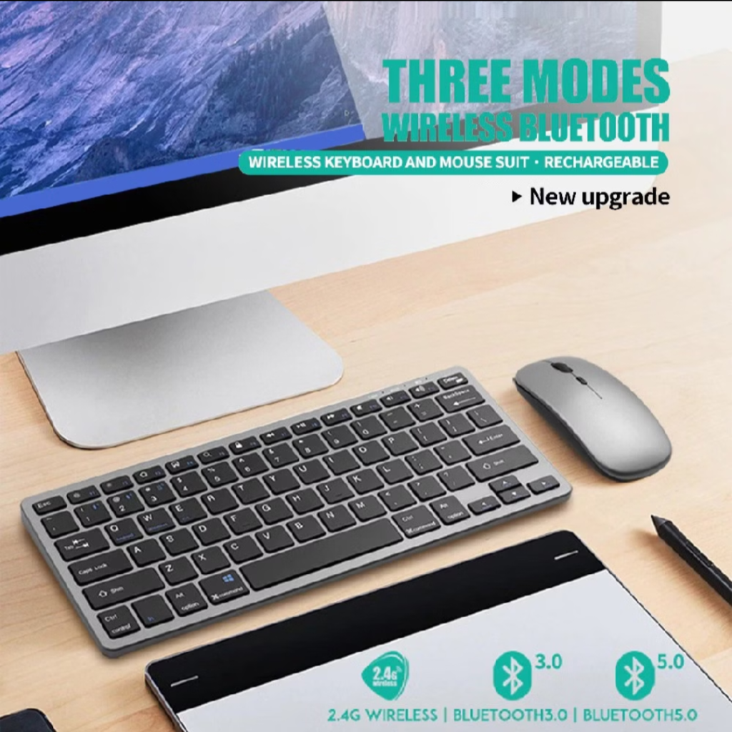 Goojodoq Wireless Bluetooth Keyboard and Mouse