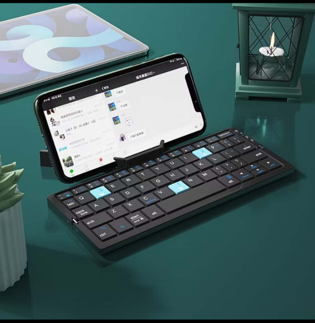 BOW HB199 Mini Ultra Thin Foldable Keyboard 