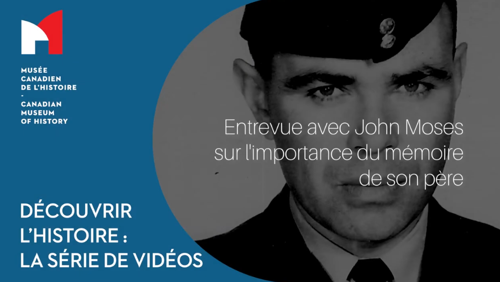 Entretien avec John Moses sur l&rsquo;importance du m&eacute;moire de son p&egrave;re