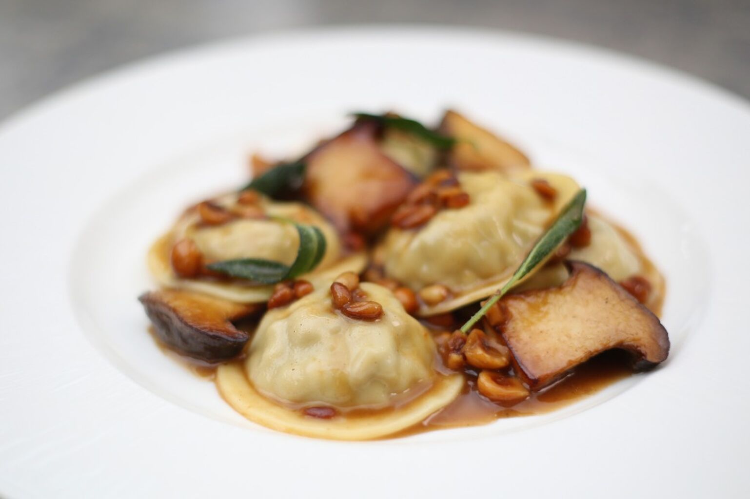 Mushroom Ravioli