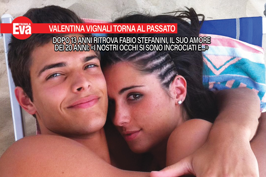 Valentina Vignali ritrova Fabio, il suo amore dei 20 anni