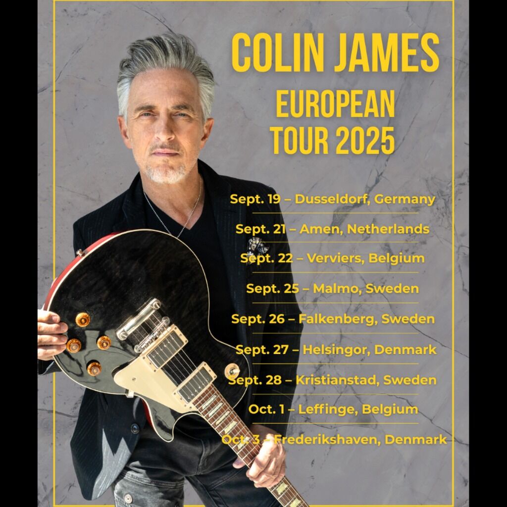 Colin James - Chasing The Sun 2025 Tour